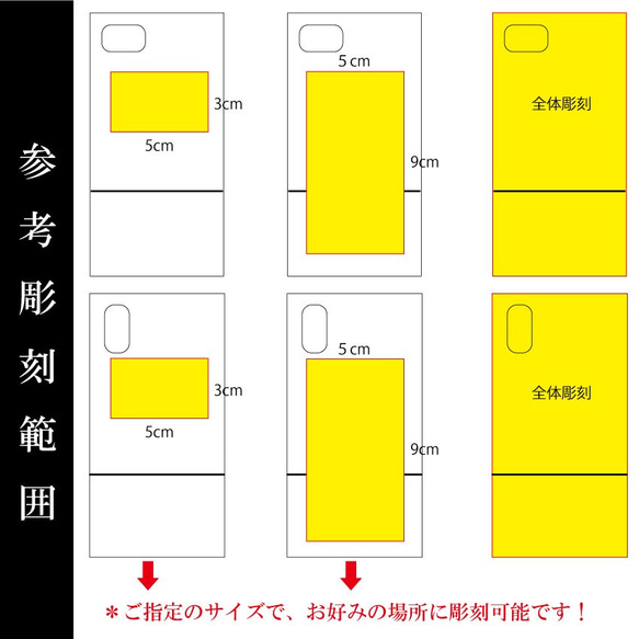 【木製iPhoneケース】 写真画像送るだけ あなただけの オーダーメイド デザイン彫刻 木製iPhoneケース 8枚目の画像