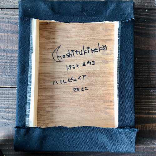 ハルピュイア」F0サイズ額付きアート作品 アクリル画 原画 徳島