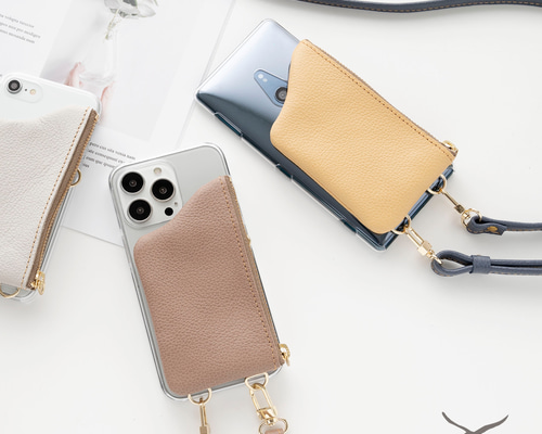 メモリー㉑ブックカバー、スマホポーチ メモリー㉑ブックカバー、スマホポーチ スマホポーチ 本革