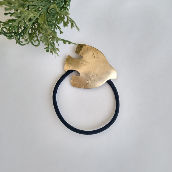 真鍮ワタリ鳥ヘアゴム ヘアゴム appartement paris 通販 14246067