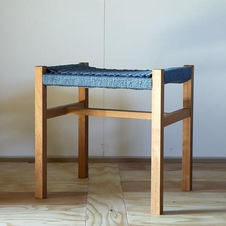 NOCOスツール　角　サックスブルー