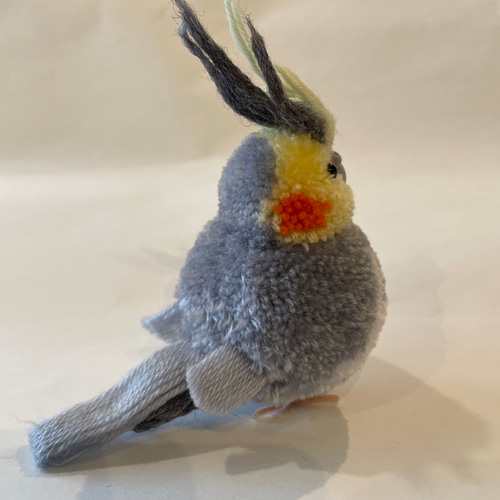 ぽんぽん小鳥 オカメインコ ノーマル その他置物 Tao 通販｜Creema 