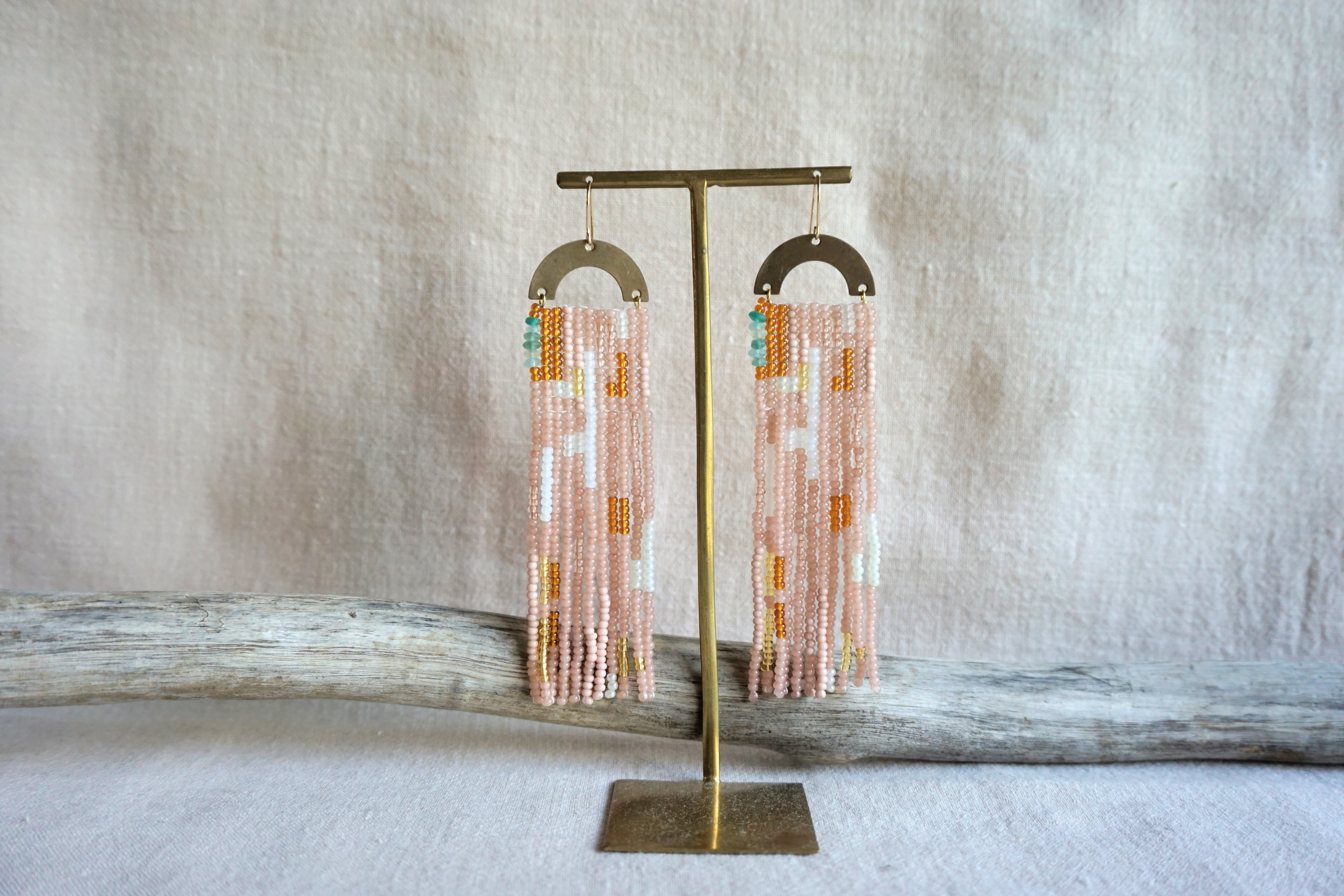 新しい風ビーズ×ローマングラス～山奥から～１