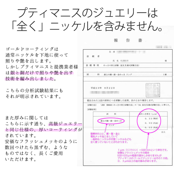 圓形/硬幣形鏤空花邊（M號）項鍊金吊飾[無鎳加工][ch04-gn] 第6張的照片