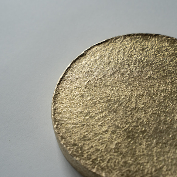 インセンスホルダー＜ソリッド-岩肌＞ / 真鍮　お香立て　パロサント 3枚目の画像
