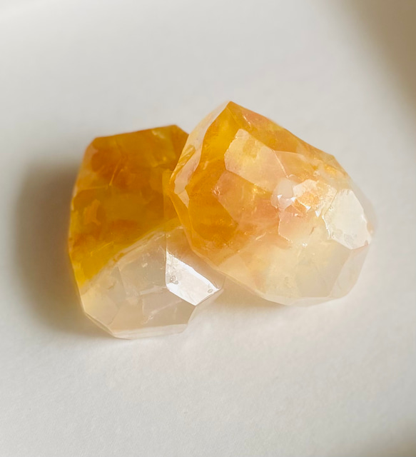 宝石石鹸　yellow orange × crystal 3枚目の画像