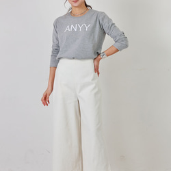 秋に活躍するロゴ入り長袖Tシャツ！【ANYYロゴ長袖Ｔシャツ】 2枚目の画像