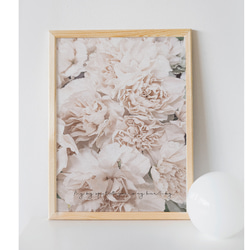 【アートポスター】植物　花　北欧　ピンク　ポスター　アート　インテリア　シンプル　芍薬　ボタニカル 3枚目の画像