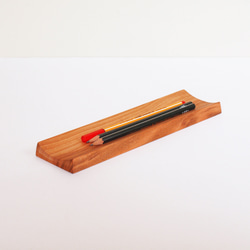 木製ペントレイ 桜材8 ペントレー 文具トレイ ペンケース 木工 木の香