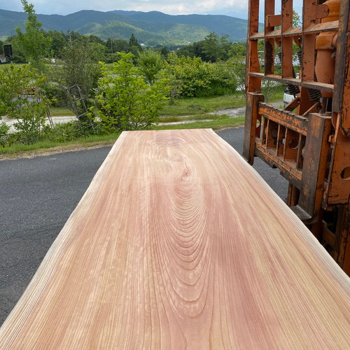 欅一枚板テーブル オーダーメイド ダイニングテーブル 白山クラフト