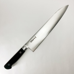 本家かね惣】鰻裂き包丁 青鋼 霞 水牛柄 8寸（240mm） 包丁
