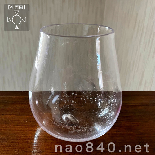 雫型舞泡グラス_i グラス .840 通販 14248611｜Creema(クリーマ)