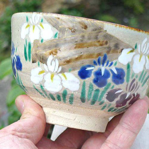 八ツ橋抹茶茶碗 安徳◇商品番号 2800 茶碗・めし碗 松韻堂 通販