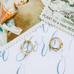 14K金 Cz 耳 鼻 軟骨 ニップル ヘリックス トラガス メンズ レディース フープ ピアス リング イヤリン 16枚目の画像