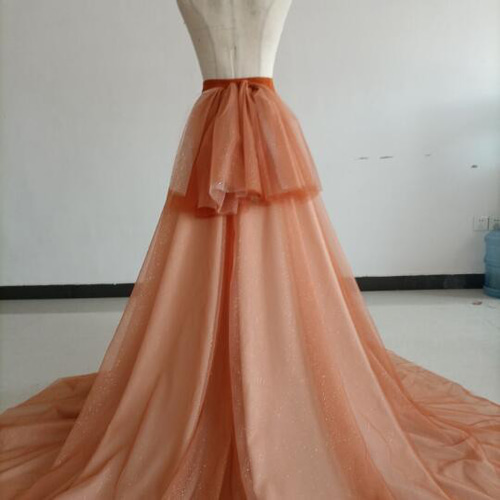 オーダーメイド スカート トレーン オーバースカート 音楽会 くるみ  