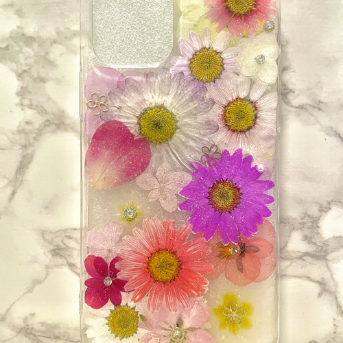 全機種対応､iPhoneケース､押し花ケース､押し花､スマホケース､押し 