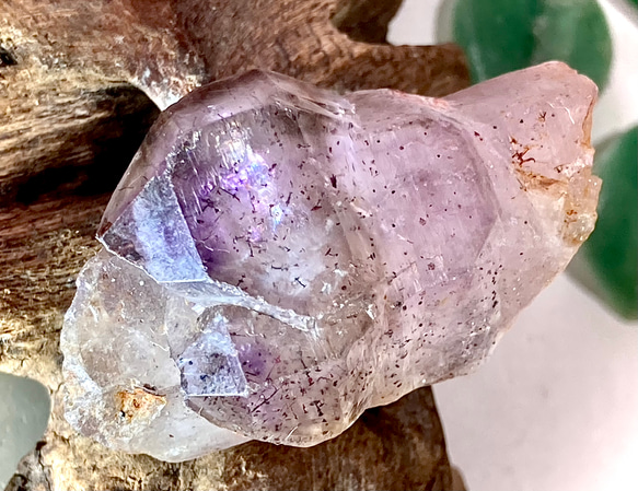 セイクリッドセブン✨レインボー　アメジスト　ラフストーン　原石 