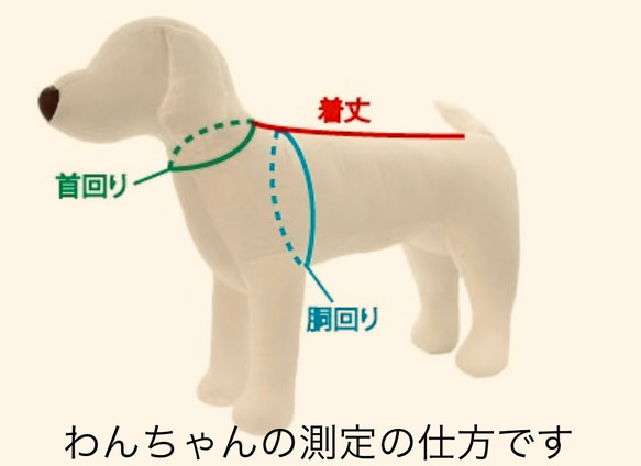 犬服　オーダーメイド　接触冷感　ワンピース 3枚目の画像