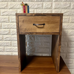 国産杉無垢材】アンティークテーブル ワークデスク 木製デスク