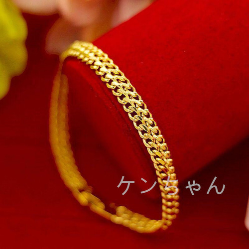 美品」999純金レディースブレスレット24kブレスレット427451 古