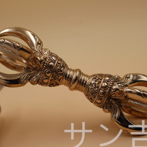 密教法器 宋式五鈷杵 金剛杵 仏教法具 真鍮製 vajra 23cm その他 密教法器 宋式五鈷杵 金剛杵 仏教法具 真鍮製 vajra 23cm その他