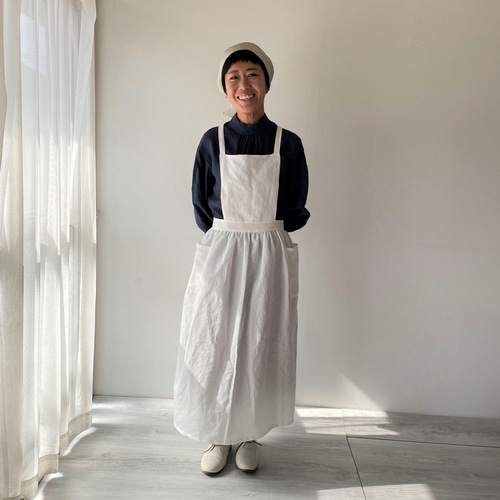 在庫あり》レトロなケーキ屋さんエプロン エプロン SAKOclothing