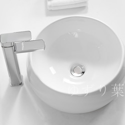洗面ボウルセット セラミック洗面器 台鉢 手洗い鉢 蛇口・排水管 2枚目の画像