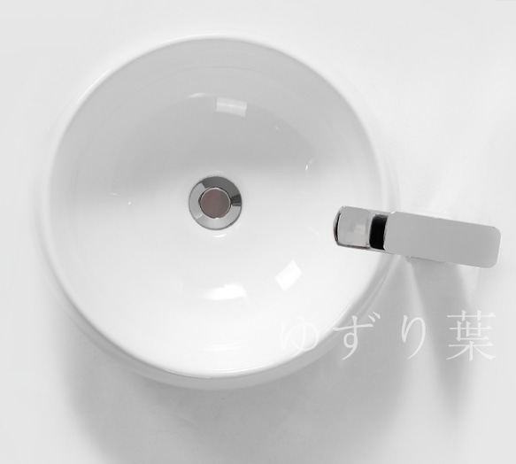 洗面ボウルセット セラミック洗面器 台鉢 手洗い鉢 蛇口・排水管 3枚目の画像