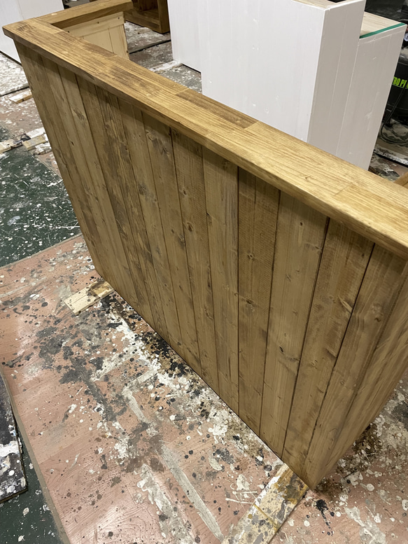 キャスター付き　レジカウンター　受付カウンター 