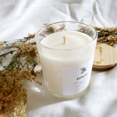 アロマグッズ Cleanse &co. Candles Sagittarius キャンドル・レモングラス＆シダーウッド/インテリア/ギフト/アロマ