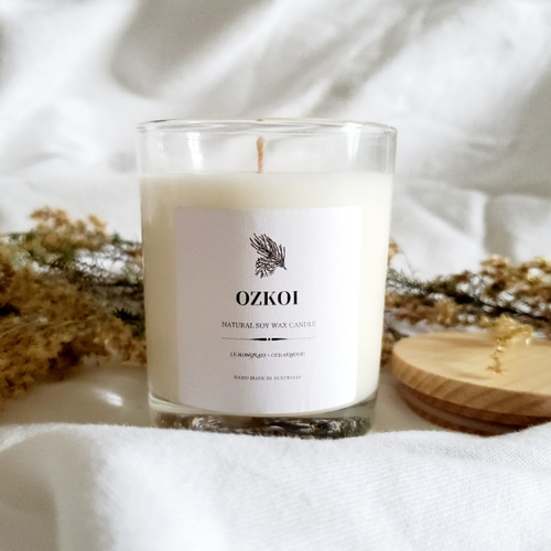 キャンドル・レモングラス＆シダーウッド/インテリア/ギフト/アロマ