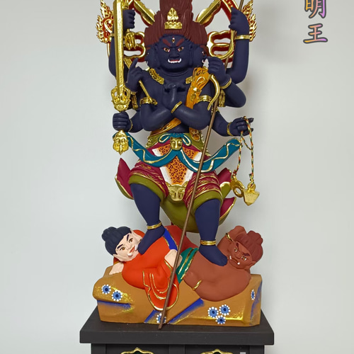 珍品 木彫り 仏像 五大明王神像 彫刻 彩繪 本金 切金 天然木檜材 珍品 木彫り 仏像 五大明王神像 彫刻 彩繪 本金 切金 天然木檜材