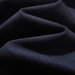 棉質剪縫瓶頸3/4袖T卹剪縫海軍藍220601-5 第8張的照片