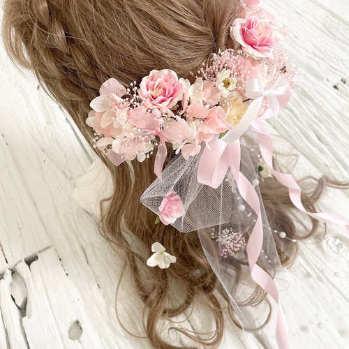 ピンクセット♡ヘッドドレス 髪飾り