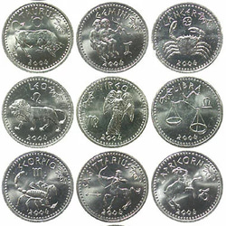 星座コインネックレス『ソマリランド10シリング硬貨（東アフリカ）』 2枚目の画像