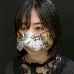 狐面Half Steampunk Ver,（Silver） 9枚目の画像