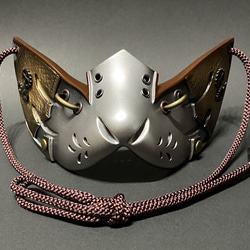 烏面（白×赤） その他ファッション 朧 通販 12672052｜Creema(クリーマ