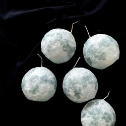 月齢【mini】―blue moon―キャンドル 5枚目の画像