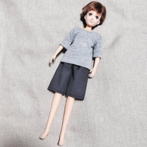 99※ブライスアウトフィット※1/6ドール※冬服※青のあったかコート