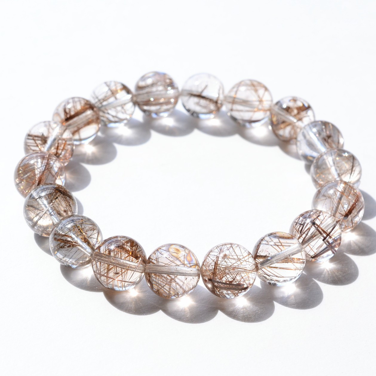 ブロンズルチルのブレスレット