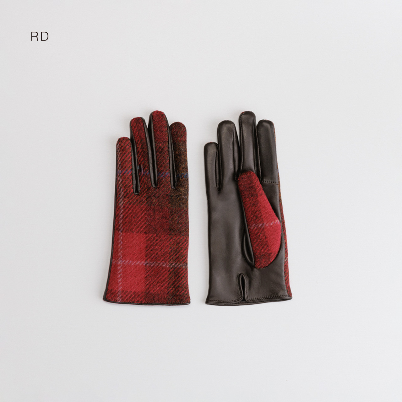 Harris Tweed グローブ/スクワラン加工・抗菌機能/タッチパネル対応【WOMEN】