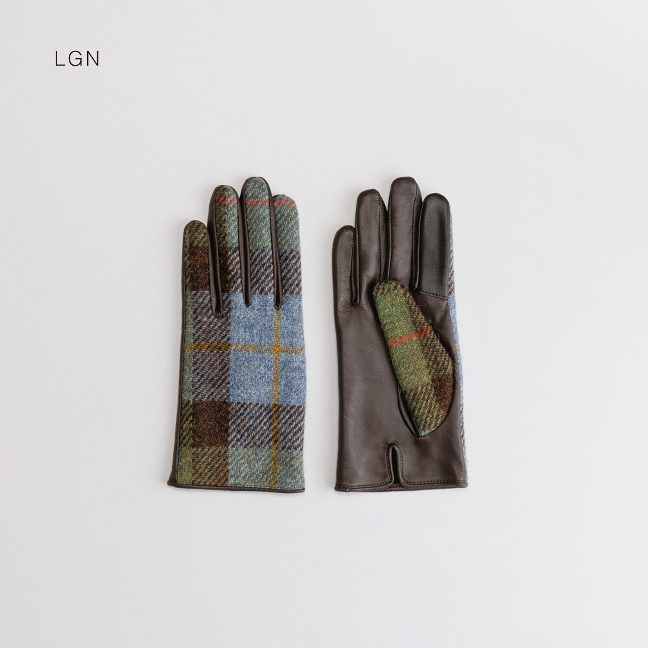 Harris Tweed グローブ/スクワラン加工・抗菌機能/タッチパネル対応【WOMEN】