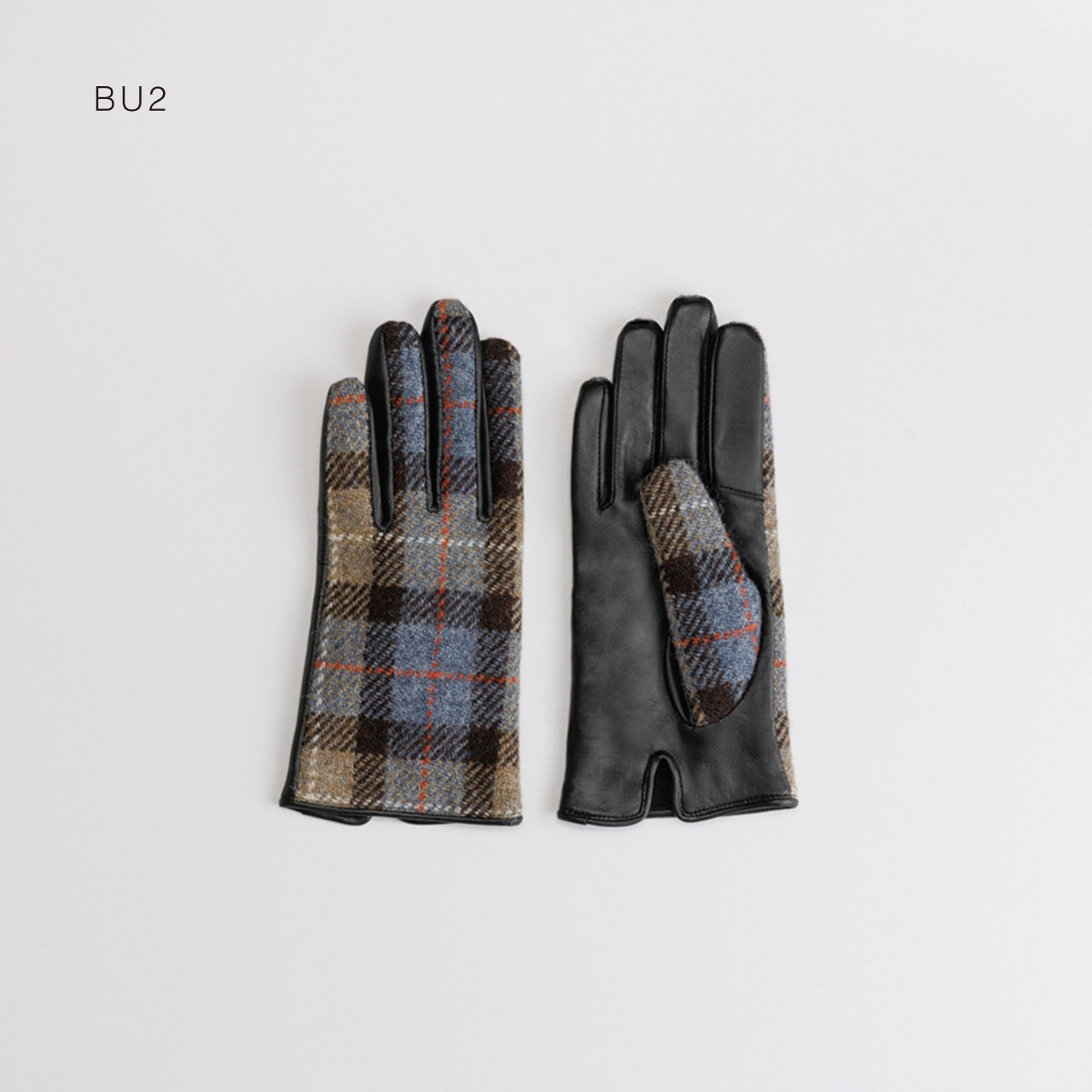 Harris Tweed グローブ/スクワラン加工・抗菌機能/タッチパネル対応【WOMEN】