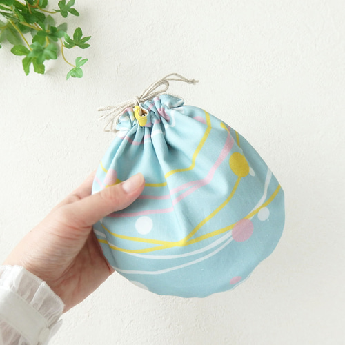 2way〉水風船の巾着ポーチ〈7色から選べます♪〉 巾着袋 shocots 通販