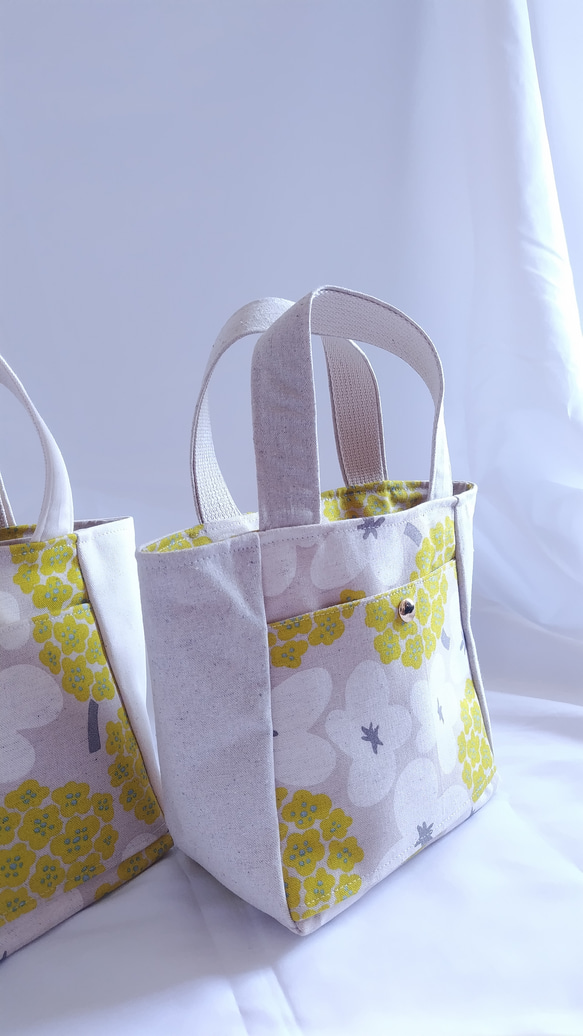 ちょっとそこまで小さめトートバッグ【カバン】 3枚目の画像