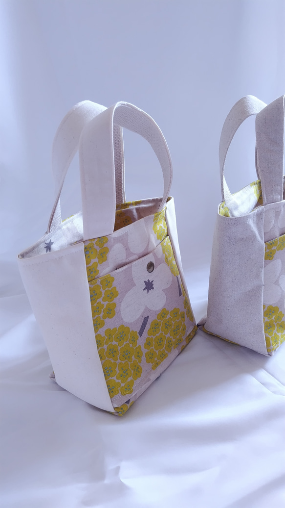 ちょっとそこまで小さめトートバッグ【カバン】 2枚目の画像