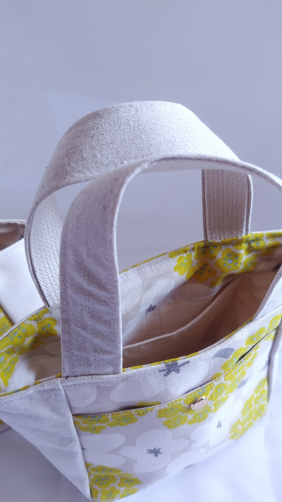 ちょっとそこまで小さめトートバッグ【カバン】 6枚目の画像