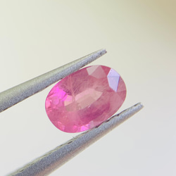 天然　サファイア　ピンク　パパラチアカラー　0.635ct 宝石 2枚目の画像
