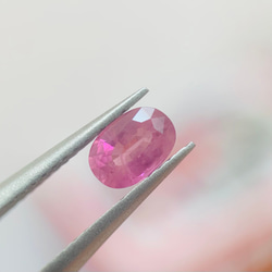 天然　サファイア　ピンク　パパラチアカラー　0.635ct 宝石 9枚目の画像