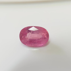 天然　サファイア　ピンク　パパラチアカラー　0.635ct 宝石 1枚目の画像